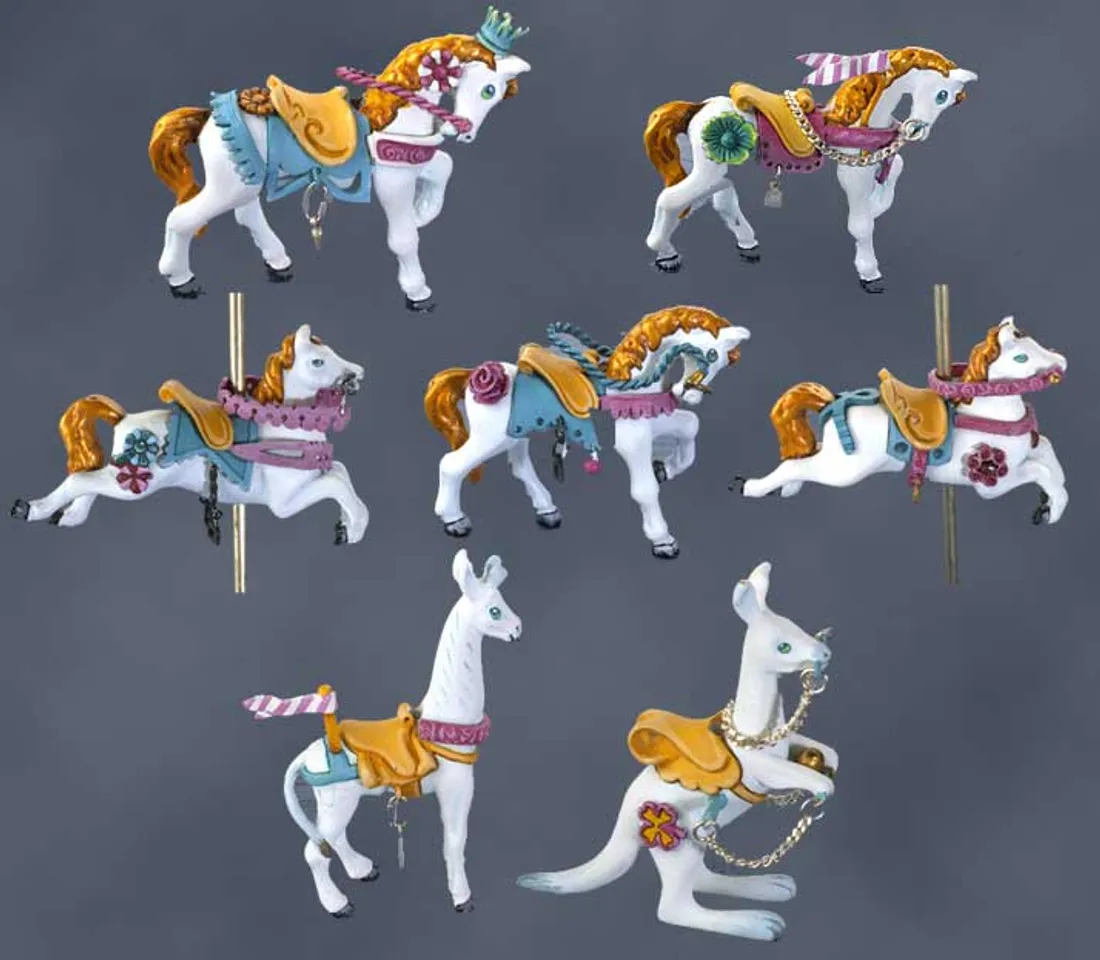 Hand-finished horses