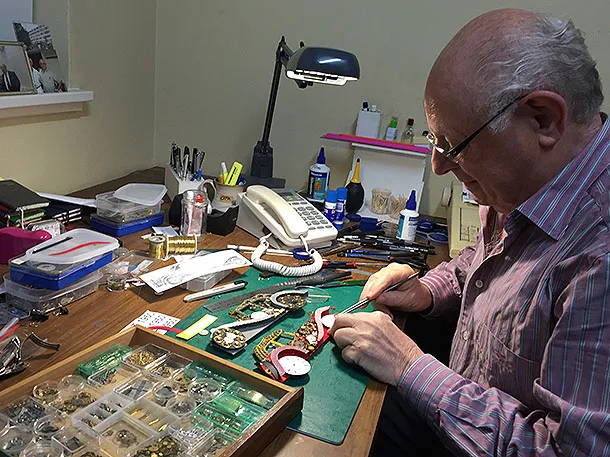 George Rotenstein at work
